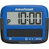 Needit Park Micro Solar elektronische Parkscheibe [NEUES Modell 2025] I unendlich Energie, Null Batteriewechsel | einzige Parkscheibe in Deutschland mit integriertem wiederaufladbarem Akku | blau