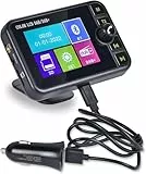 Hikity DAB Plus Radio Adapter für Autoradio/Hausgebrauch, 2,4' LCD Tragbares Autoradio DAB Autoradio mit FM Transmitter Bluetooth Freisprecheinrichtung, DAB+ Digital Radio Tuner mit TF Play/Aux Out