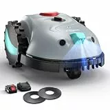 (2026 Upgrade) YARDCARE V100 Mähroboter ohne Begrenzungskabel, mit Vision Navigation, 150 Hinderniserkennung, Rasenroboter bis zu 150 m², Rasenmäher Roboter mit 4Ah Akku, Ersatzklingen, Magnetband
