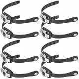 BESPORTBLE 8-teiliges Energiegürtel-Set – Ersatzriemen für Rollschuhe, Snowboard-Bindungen und Inline-Skates – Tragbare PP-Schnallen für Skate-Schuhe