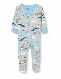 Hatley Baby - Jungen Biologisch katoenen gevoerde slaappak Baby und Kleinkind Schlafanz ge, Arctic Animals, 3-6 Monate EU