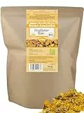 direct&friendly Bio Ringelblumenblüten ganz getrocknet Ringelblumentee Essblüten im Nachfüllpack (500 g)