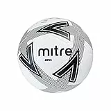 Mitre Impel L30P Fußball, hohe Strapazierfähigkeit, Formbeständigkeit, Weiß/Schwarz, 3