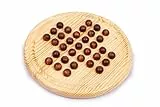 small foot Solitär Holzkugel Gesellschaftsspiel für Kinder, aus Holz, Ø ca. 21 cm, ab 5 Jahren, 2933