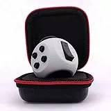 PILPOC theFube Fidget Toy - Premium Qualität Fidget Toys, Fidget Cube mit Exklusiver Schutzhülle, ADHS Fidgetwürfel , Anti-Stress Spielzeug, Antistresswürfel mit 6 Seiten, Grau