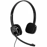 Logitech H150 Kopfhörer mit Mikrofon, Stereo-Headset, Mikrofon und Kopfbügel Verstellbar, Schaumstoff-Ohrpolster, Audio/Mikrofon Dualanschluss mit zwei 3,5mm Klinken, PC/Laptop - Schwarz