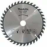 Makita D-03349 Kreissägeblatt für Holz 165 x 20 x 40 Zähne, silber/schwarz