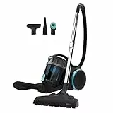 Cecotec Bodenstaubsauger ohne Beutel Conga Rockstar Multicyclonic XXL. 800 W, Multizyklon, 20 kPa, Kapazität 4 L, Hochleistungsfilter, Teleskopmetallrohr, Aktionsradius 9m, Schwarz