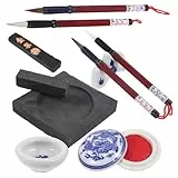 HOODANCOS 1satz Chinesisches Kalligraphie-set Mit Pinsel Tinte Und Reibstein Für Anfänger Hochwertige Schreibwaren Für Kreative Ausdrucksformen Und Kalligraphie-studium