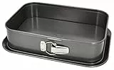 Birkmann, Easy Baking Springform rechteckig, 34 x 23,5 cm, Karbonstahl, Antihaftbeschichtung, mit Auslaufschutz, PFOA-frei, 5 Jahre Garantie, 881716