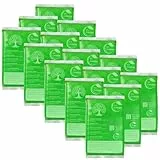 IEA Green Kalt Warm Kompresse 15er Set Grün, Wiederverwendbare Gel Kühlpacks & Wärmekissen 12x20 cm, Schmerztherapie, Prellungen, Insektenstiche, Sportverletzungen, Fieber, Weisheitszahn, Knie&Rücken