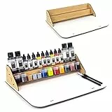 PROSCALE Paint station citadel vallejo farbständer. Tabletop citadel vallejo tamiya farben aufbewahrung model paint rack farb organizer for hobbyzone module paintstation workshop (Tisch U)