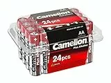 Camelion 11102406 Plus Alkaline Batterie LR6, Mignon, AA, 24er-Pack