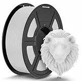 TECBEARS PLA Filaments 1.75mm Weiß, 1kg 3D Drucker Filament PLA, Filament 3d Druckmaterialien, Vakuumverpackung, Maßgenauigkeit +/- 0,02 mm, 1kg Spule (2,2lbs) PLA Filament für Intelligentes Drucken