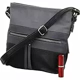 TOM TAILOR Ellen Damen Umhängetasche Crossbody Bag Mittelgroß Schwarz
