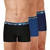 Athena Herren Coton Unterwäsche, Noir/BLEU/Marine, XXXXL