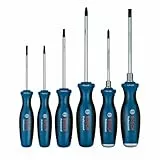 Bosch Professional Schraubendreher Set 6tlg. (SL/PH/PZ/TX, inkl. SL 3.5x75mm, TX 20x100mm, TX 15x75mm, SL 6.5x125mm, PZ 2x125mm, PH 1x100mm, Einlage)