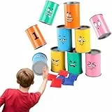 Yaztauho Wurfspiele - Karneval Dosenwurf Spiel,Interaktives Lustiges Spielzeug Für Camping Garten Outdoor Familienfest Party Zuhause