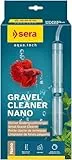 sera Gravel Cleaner Nano | Aquarium Bodengrundreiniger rund | Mulmsauger für Nano-Aquarien | Reiniger für Aquariumkies | Bodenreiniger mit Bypassöffnung | Absauger für Mulm | Schlauch- & Filterzubehör