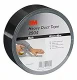 3M Hochleistungs-Klebeband 2904, äußerst anpassbar, starkes Gaffa-Klebeband, 48 mm x 50 m, Schwarz, 1 Rolle