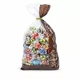 Lindt Schokolade LINDOR Mischung | 1371 g | Ca. 109 Kugeln: Milch, 70%, Milk&White, Stracciatella, Weiß, Nuss, Matcha, Feinherb, Salted Caramel, Pistazie | Schokoladengeschenk