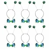 ABOOFAN Alienbrille Stirnband 9x5x4 in mit grünen Kugeln, verstellbar für Halloween Kostüm Cosplay & Fasching, lustiges Party-Accessoire für Erwachsene & Kinder