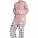Pijamas Damen Women's Pyjama Sets Schlafanzug Lang Pyjama Schlafanzüge Oberteil Hausanzug Damenschlafanzug Große Größen Set Winter Lounge Wear Pyjamas