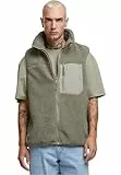 Urban Classics Sherpa Vest palegreen, XL