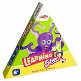 HABA Learning Star Natur – Lernspiel zum Thema Umwelt & Sachkunde: Bildungsspiel für Grundschule & Schulanfang, Natur-Wissen ab 8 Jahren, 36 Karten-Set - 2013371002