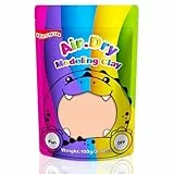 iFergoo Lufttrocknende Knete Ultra Light, Modelliermasse Selbsthärtend, Kreative Magische Clay für Kinder, DIY Bastelset, Geschenk für Jungen & Mädchen ab 3 Jahren 100g / 3.52oz (Hautfarbene Knete)