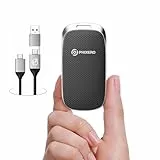PHIXERO P20 2TB Portable SSD Up to 2000MB/s, USB 3.2 Gen 2X2 External Solid State Drive,USB C to C&A for Smartphone,Tablet,PC,Labtop (Black)