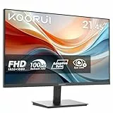 KOORUI E2212F 21.45 Zoll Monitor, FHD 1920 x 1080 100Hz PC Monitor, Adaptive Sync HDMI 1.4, Eye Care Bildschirm, -5° bis 15° neigbar, VESA 100 x 100mm