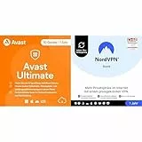 Avast Ultimate 2026 | 10 Geräte + NordVPN Basis, 10 Geräte