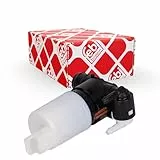 febi bilstein 24633 Waschwasserpumpe für Scheibenreinigungsanlage, 1 Stück