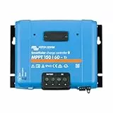 Victron Energy SmartSolar MPPT Tr Laderegler (Bluetooth) - Solar Laderegler - 150V 60 Amp 12/24/36/48-Volt