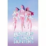 Pyramid International K-POP DEMON HUNTERS (HUNTRIX) MAXI POSTER 90cm x 60cm Maxi Poster – Unframed K-Pop Wall Art Poster for Home, Bedroom, or Studio