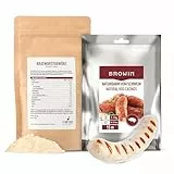 Bratwurst Set: Bratwurstgewürz 150g & Browin Naturdarm 15m (28/30 mm) – Schweinedarm & Gewürzmischung für Bratwurst & Fleischwurst, für Metzgereibedarf, Wursthülle & hausgemachte Wurstherstellung
