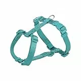 TRIXIE Premium Geschirr, S-M, 42-60 cm/15 mm, Aqua