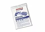 Amtra Frostfutter für Zierfische 1kg - 10x100g Portionen - mit Spirulina und Omega-3-Fettsäuren - für Mittelgroße Fische wie Regenbogenfische, Skalare, Diskus, Buntbarsche & mehr