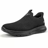 ODCKOI Sneaker Herren Slip on Sneaker - Leichte Atmungsaktive Herren Sportschuhe Ohne Schnürsenkel Leichtgewicht Turnschuhe Mesh Freizeitschuhe Casual Bequem Schlupfschuhe-QUANHEI-42