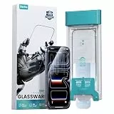 BENKS GlassWarrior AR für iPhone 17 Pro Panzerglas, [Anti-Reflex, TÜV & SGS Zertifiziert] 3D Vollbild Displayschutz aus Aluminium-Lithium-Silikat Glas, Bruchfeste Schutzfolie mit Positionierhilfe