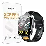 Frgnie Schutzfolie Kompatibel für Soudorv, uaue, Csasan T70 Smartwatch 1,91' (6 Stück) HD Flexibel TPU, Kompatibel mit TUYOMA LW76 V2 Smartwatch Displayschutzfolie