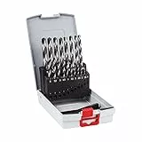 Bosch Professional 19tlg. HSS Spiralbohrer PointTeQ Set (für Metall, ProBox, Zubehör Bohrschrauber)