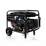 Tecnoware Elektrischer Generator 9200VA - Einphasig 230 Vac, 50 Hz - mit Benzin betriebener Verbrennungsmotor (Tankkapazität 25 L) - Manuelle Einschaltung