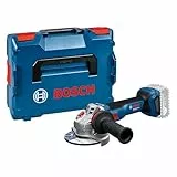 Bosch Professional 18V System Akku-Winkelschleifer GWS 18V-11 S inkl. L-BOXX (ohne Akku/Ladegerät)