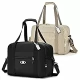 SPAHER 2X Handgepäck Tasche 40x30x15 British Airways Faltbare Reisetasche Flugzeug Klein 20L Weekender Damen Herren Travel Duffle Bag Sporttasche Schwimmtasche Carry On Luggage Bag