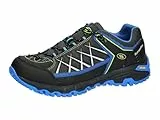 Brütting Unisex Mount Root Cross-Laufschuhe, schwarz/blau/Lemon, 39 EU