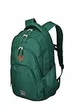 Travelite Handgepäck Rucksack, Laptop Rucksack 15,6 Zoll, BASICS, Daypack, Tagesrucksack mit vielen Fächern + Aufsteckfunktion, 45 cm, 22 Liter