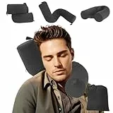 EPROICKS Nackenkissen Flugzeug Verbiegen kann, Flexibel Reisekissen Flugzeug, Nackenhörnchen Erwachsene, Flugzeug Kissen für Auto, Zug, Reisezubehör