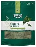 Fuchs Gewürze - Lorbeerblätter im wiederverschließbaren, recyclebaren Beutel - aus natürlichen Zutaten - 7 g